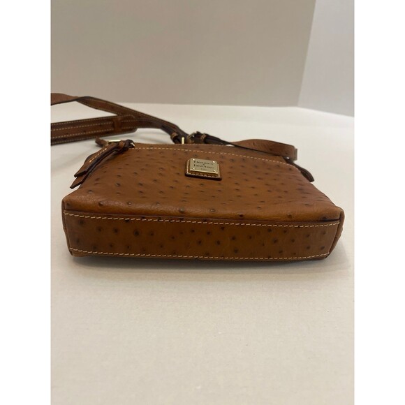 Dooney & Burke Ostrich Leather Crossbody Bag - Picture 7 of 12